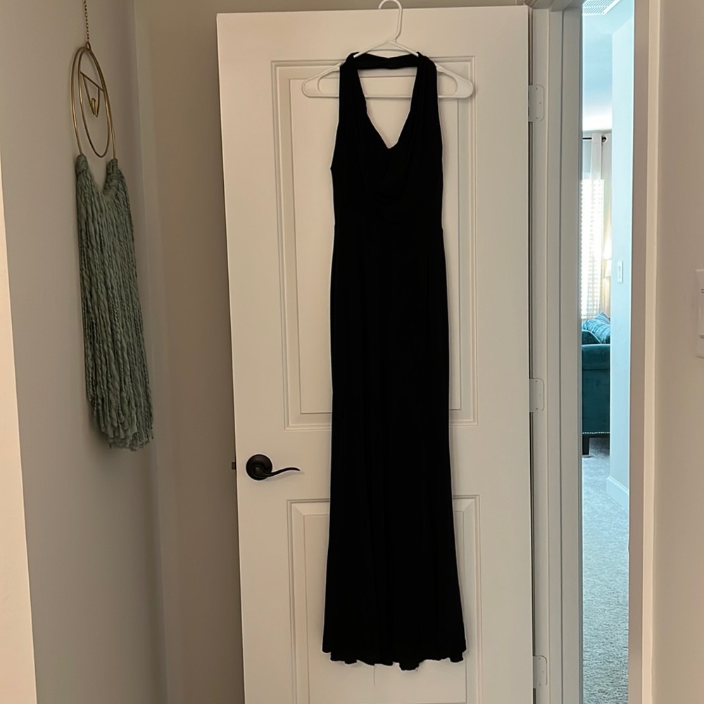 Halter Top slim maxi dress